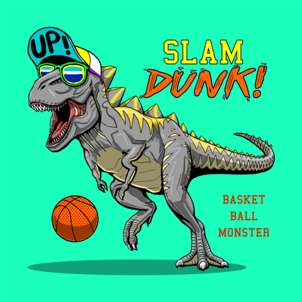 疯狂恐龙打篮球